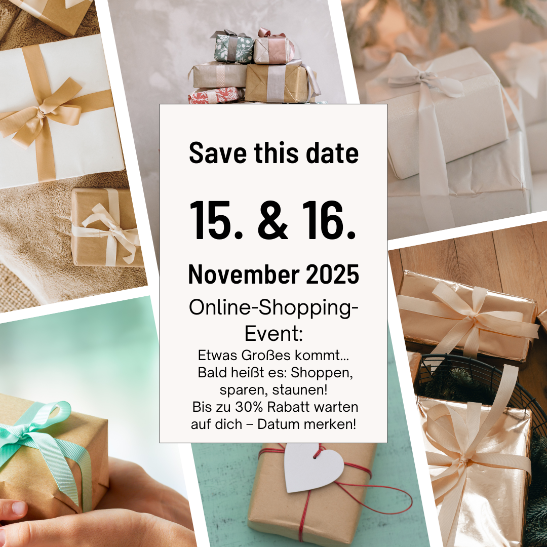 Save the Date Online-Event