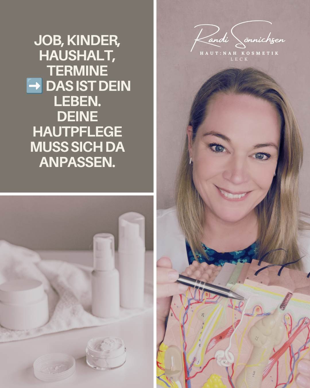 Eine Pflegeroutine ohne Stress